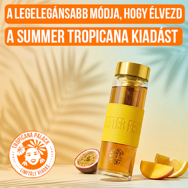 Stílusos Tropicana teásüveg | WOW TEA Stylish Tropicana Bottle PP Gallery 600x600 2 HU 1