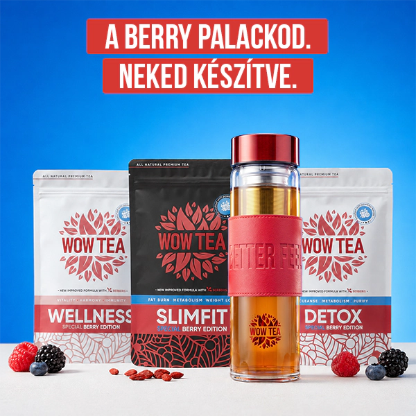 Stílusos Berry teás palack | WOW TEA NEW STYLISH BERRY BOTTLE GALLERY 7 HU 1