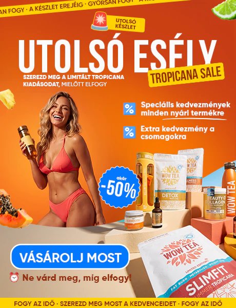 Kezdőlap | WOW Tea Hungary 🇭🇺 Kezdőlap | wow tea web index banner last chance summer tropicana sale 2026 m HU