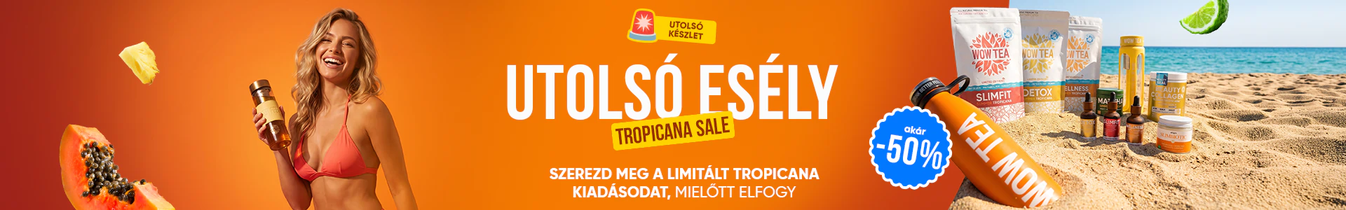 Summer Tropicana Teákat