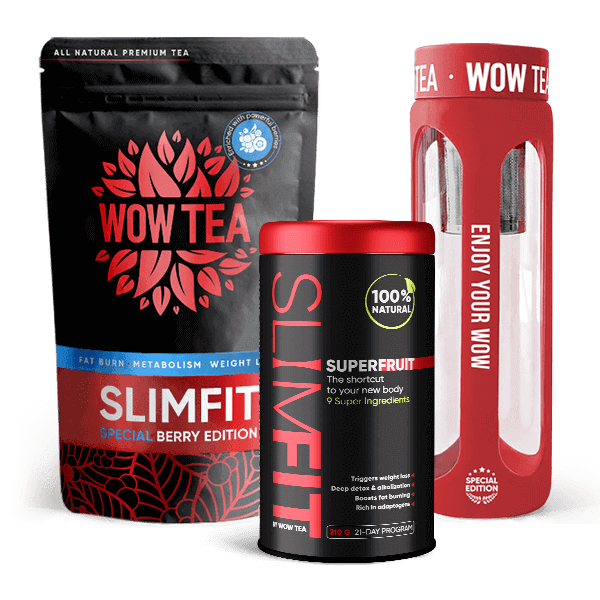 WOWTEA WEB Upsales Superfruit Slimfit Berry Bottle