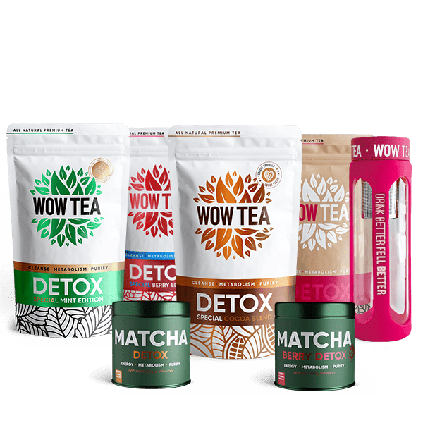 Womens month Exclusive bundles 4types Detoxtypes matchaPink bottle