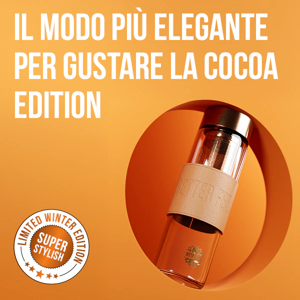 Cocoa Infusion Duo Plus | WOWTEA Cocoa Bottle PP Gallery 600x600 02export IT