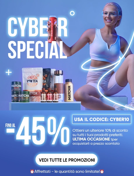 Home | WOW Tea Italia 🇮🇹 Home | WOWTEA CYBER MONDAY 2025 Index Banner m IT