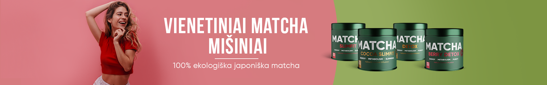 Matcha žaliosios arbatos milteliai