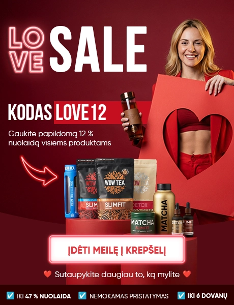 Pagrindinis puslapis | WOWTEA LOVE SALE 2026 Index Banner M LT