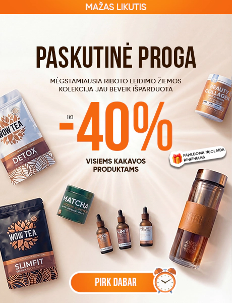 Pagrindinis puslapis | wowtea last chance cocoa 2026 index m LT