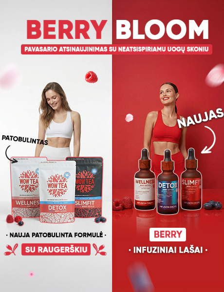 Pagrindinis puslapis | wow tea berry bloom index banner m LT 1