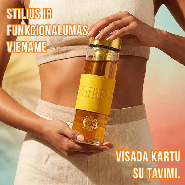 Stilingas Tropicana arbatos buteliukas | WOW TEA Stylish Tropicana Bottle PP Gallery 600x600 5 LT 1