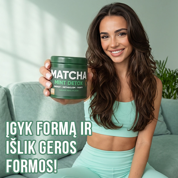 Matcha Mint Detox Arbata | wowtea matcha mint detox gallery 3 LT