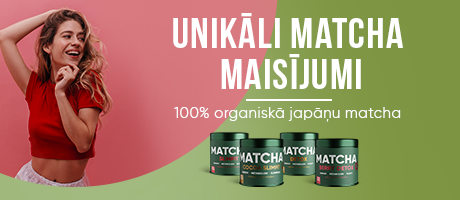 Matcha zaļās tējas pulveris