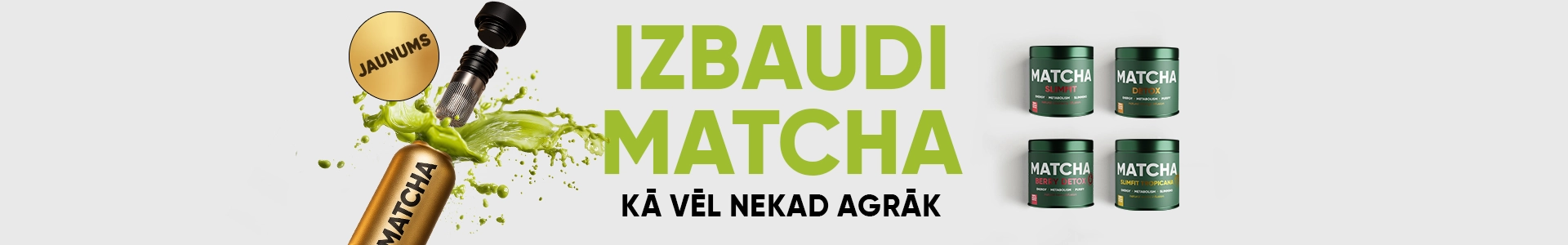 Matcha zaļās tējas pulveris