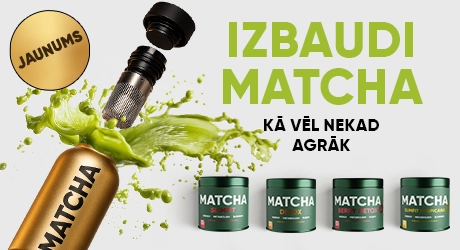 Matcha zaļās tējas pulveris