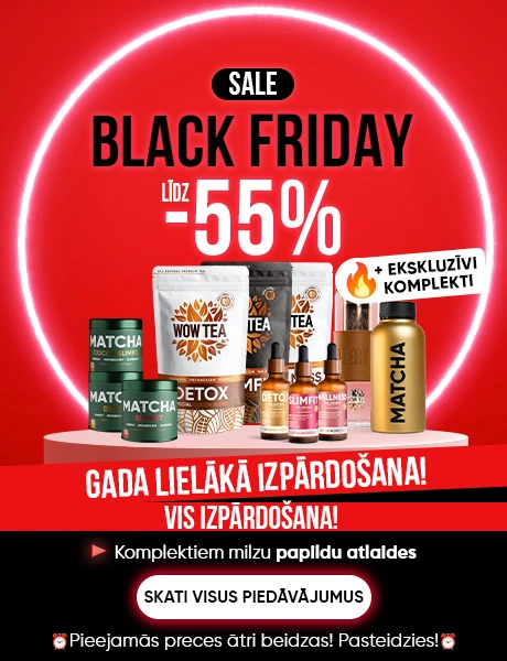 Sākumlapa | WOWTEA BLACK FRIDAY 2025L Index Banner m LV