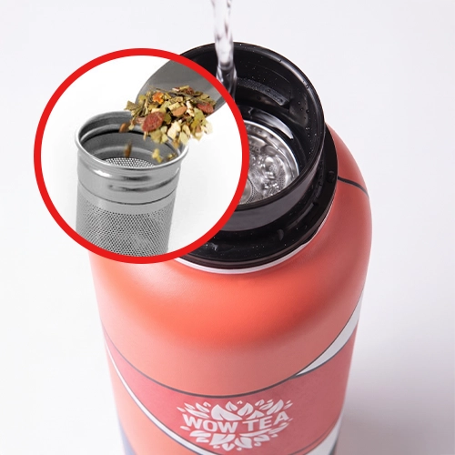 ARTea termopudele ar tējas filtru | wowtea web artea bottle prep 1