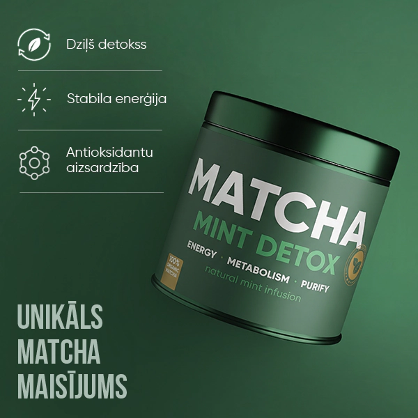 Matcha Mint Detox Tēja | wowtea matcha mint detox gallery 2 LV