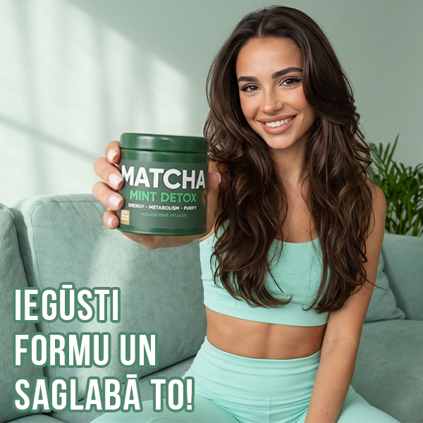Matcha Mint Detox Tēja | wowtea matcha mint detox gallery 3 LV