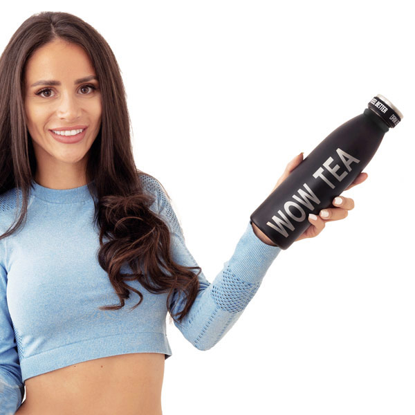 Термос со инфузер за чај – црн | product images black thermos 7