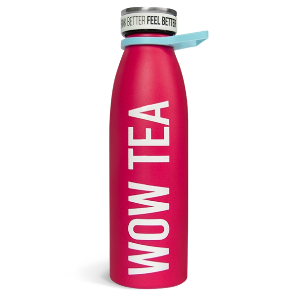 Термос со инфузер за чај – розев | wow tea Thermos pink product image 1