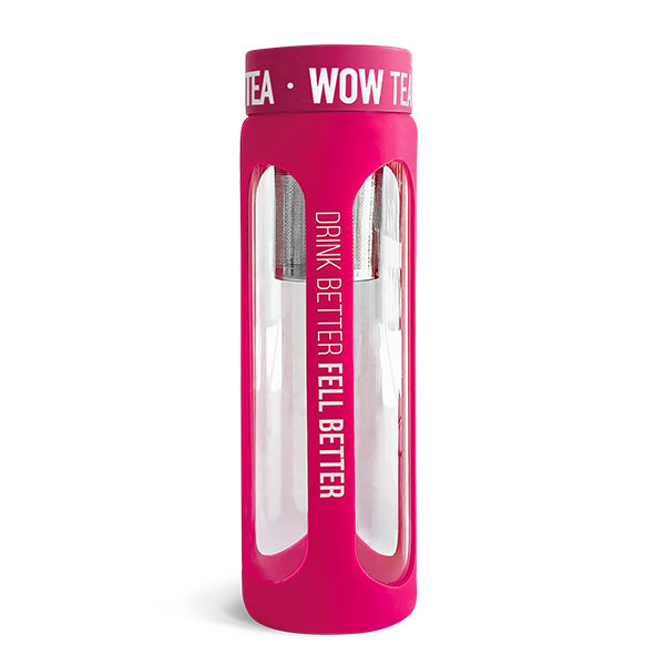 21 Day Challenge | wow tea bottle pink