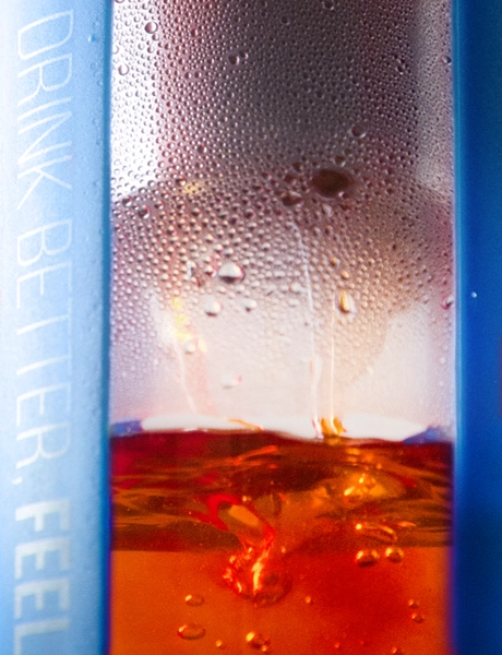 Wellness Discovery + | Banner blue bottle M