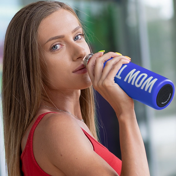 Термос со инфузер за чај – син | WOW TEA WEB Blue Thermos PP Gallery 2