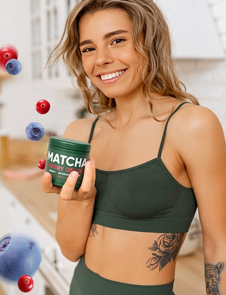 Matcha Berry Detox чај | WOWTEA WEB Matcha Berry Detox PP First Banner m