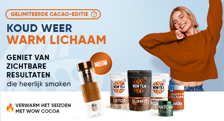 Theeën met 100% Pure Cacao