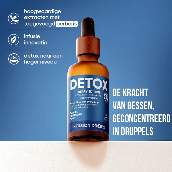 Berry Infusion Drops Collection | WOWTEA Detox Berry Infusion Drops PP Gallery 600x600 2 NL