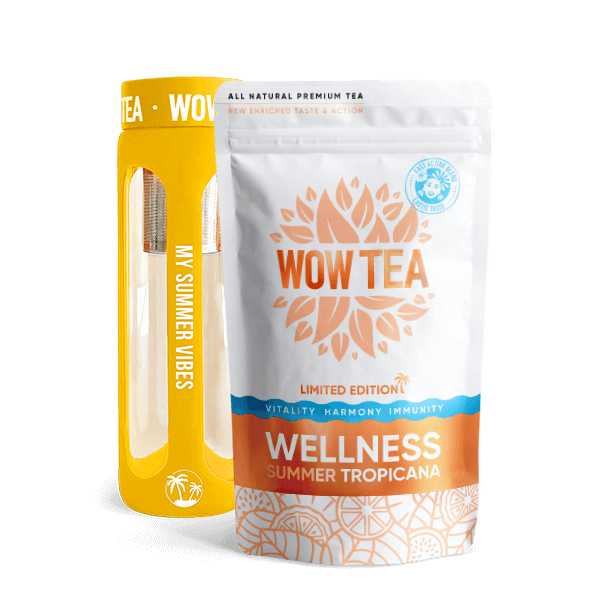 Perfect Tropicana Wellness Set | WOWTEA web PP Summer editions Wellness Upsale wellnes bottle