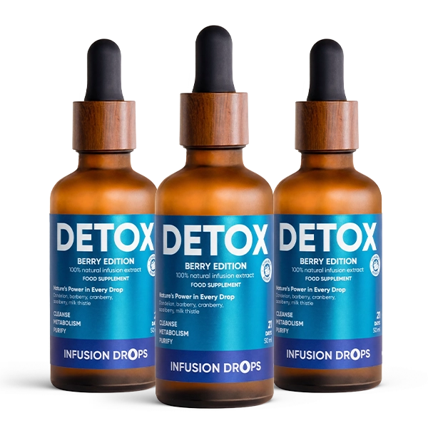 Berry Detox Infusion Drops na 2 miesiące