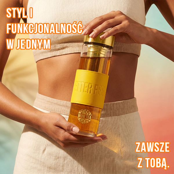 Stylowa butelka do herbaty Tropicana | WOW TEA Stylish Tropicana Bottle PP Gallery 600x600 5 PL 1