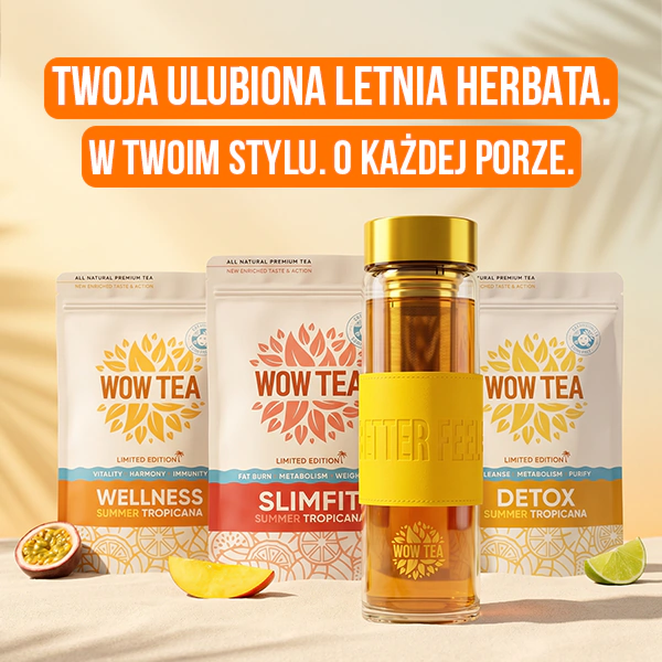 Stylowa butelka do herbaty Tropicana | WOW TEA Stylish Tropicana Bottle PP Gallery 600x600 8 PL