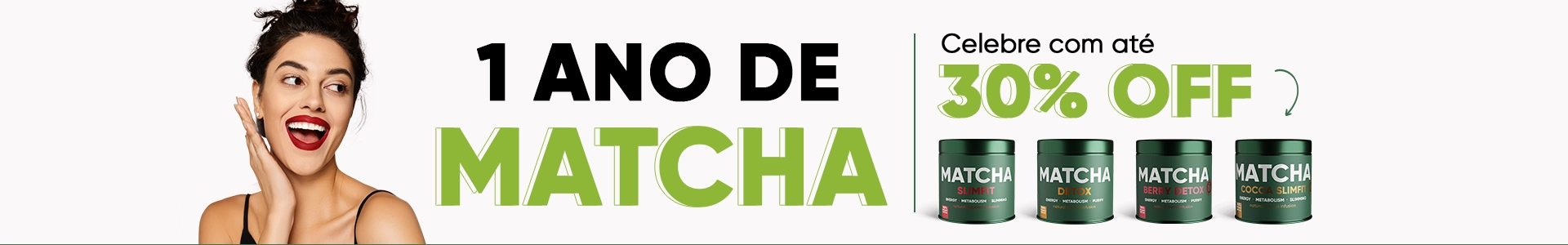 Pó de Chá Verde Matcha