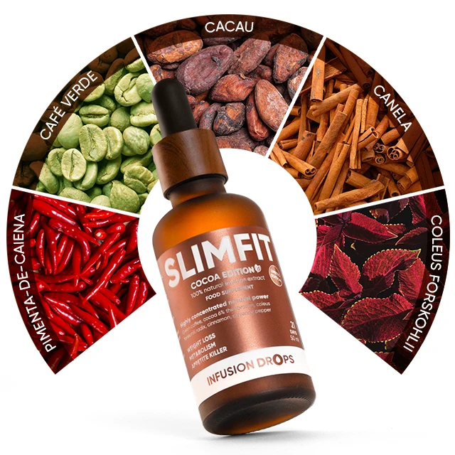 Cocoa Slimfit Infusion Drops | WOW Tea Portugal 🇵🇹 Cocoa Slimfit Infusion Drops | wowtea web id cocoa slimfit banner D PT