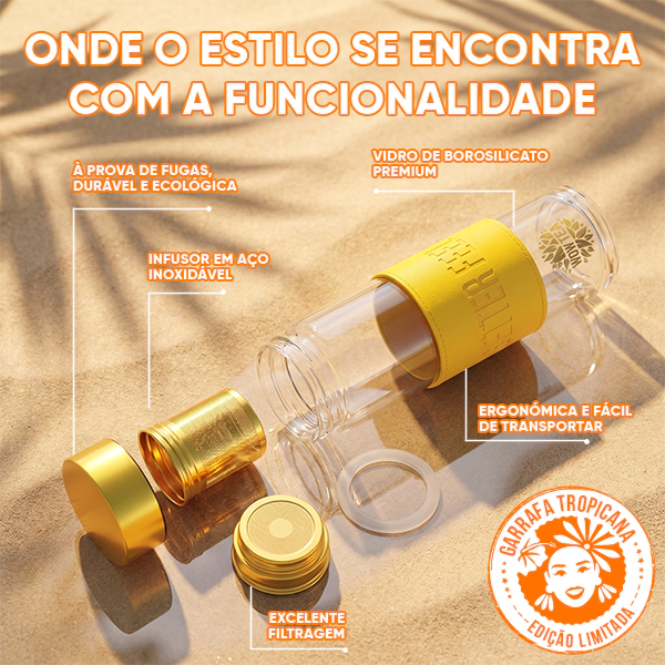 WOW-TEA-Stylish-Tropicana-Bottle-PP-Gallery-600x600-4-PT Garrafa de chá Tropicana com estilo | WOW TEA Stylish Tropicana Bottle PP Gallery 600x600 4 PT 1