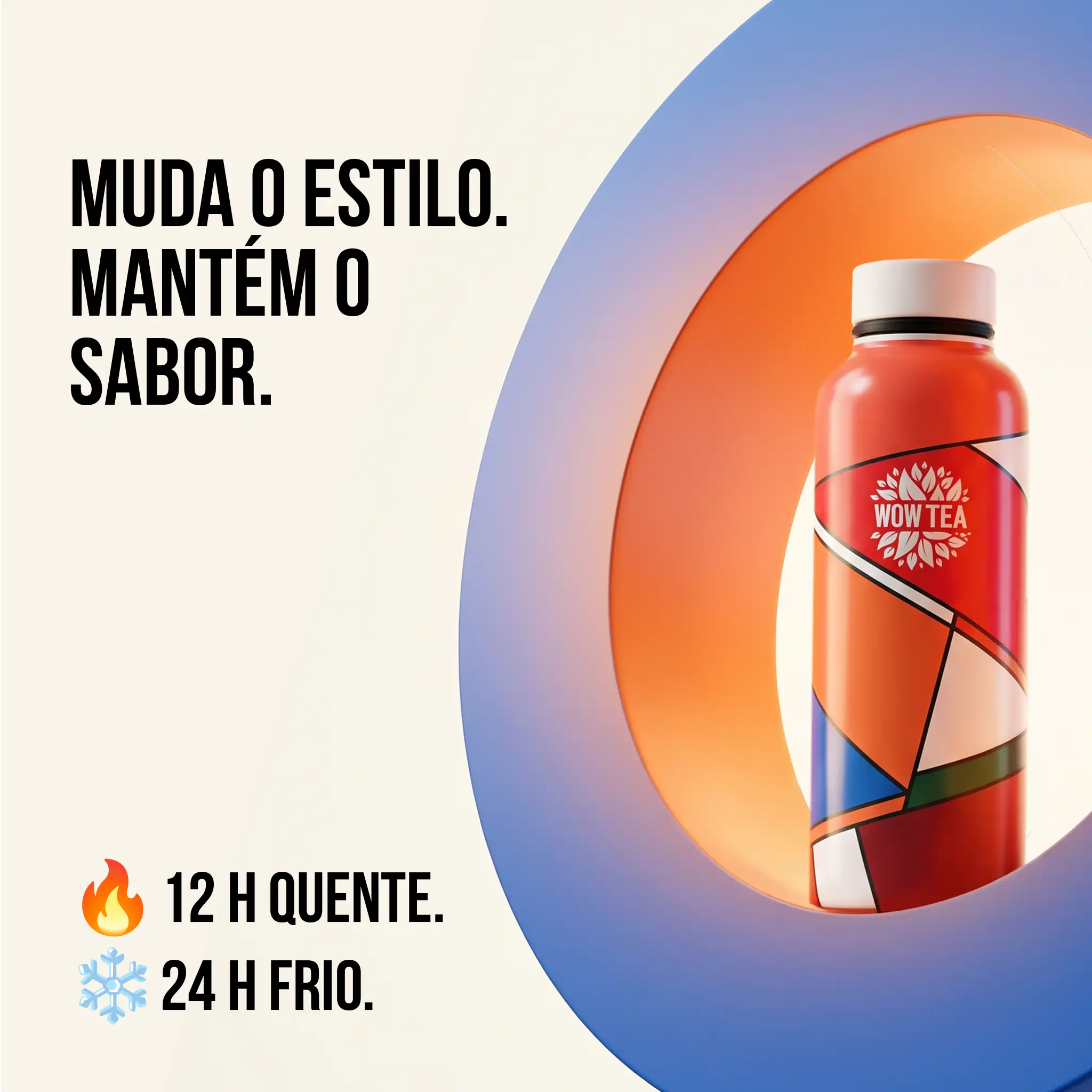 Garrafa térmica ARTea com infusor | WOW TEA ARTEA GALLERY BANNER3 PT