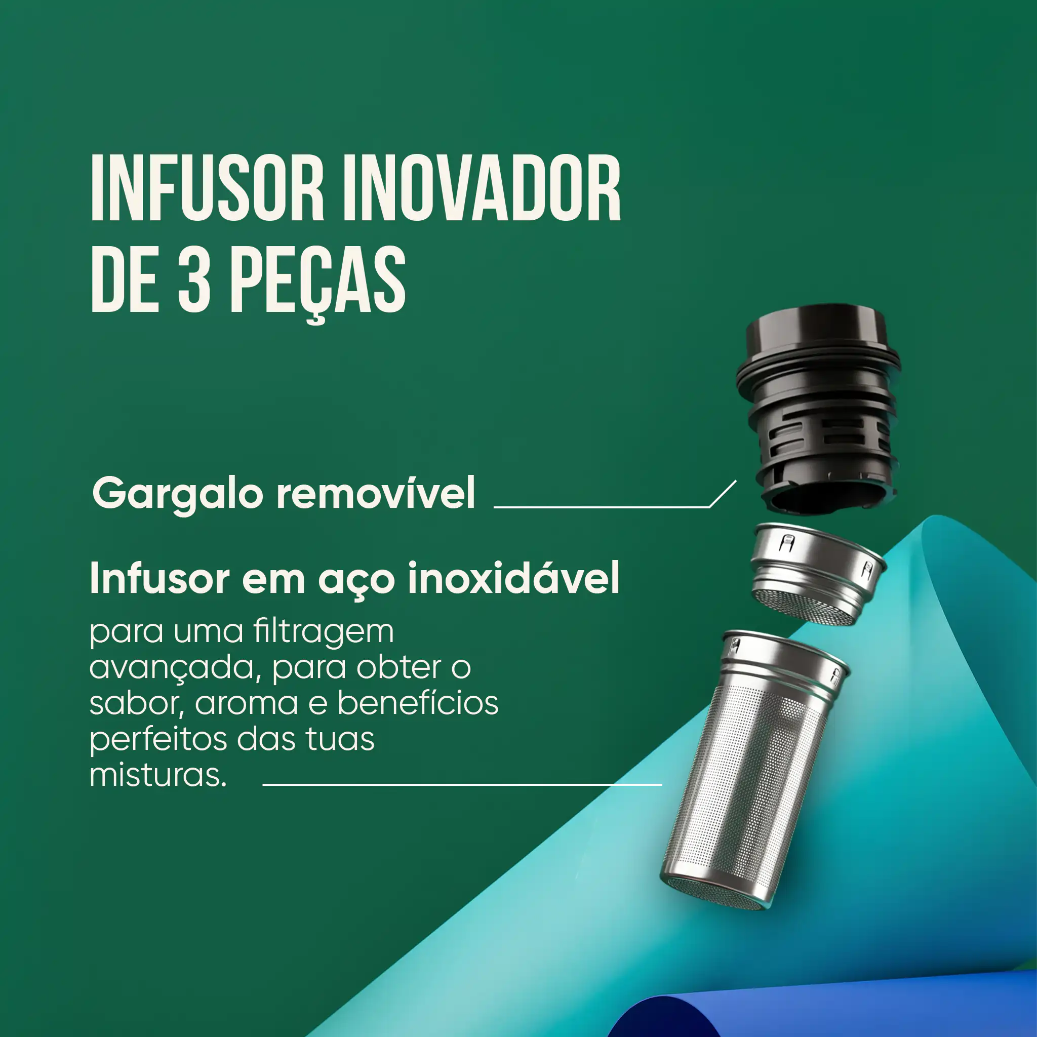 Garrafa térmica ARTea com infusor | WOW TEA ARTEA GALLERY BANNER5 PT