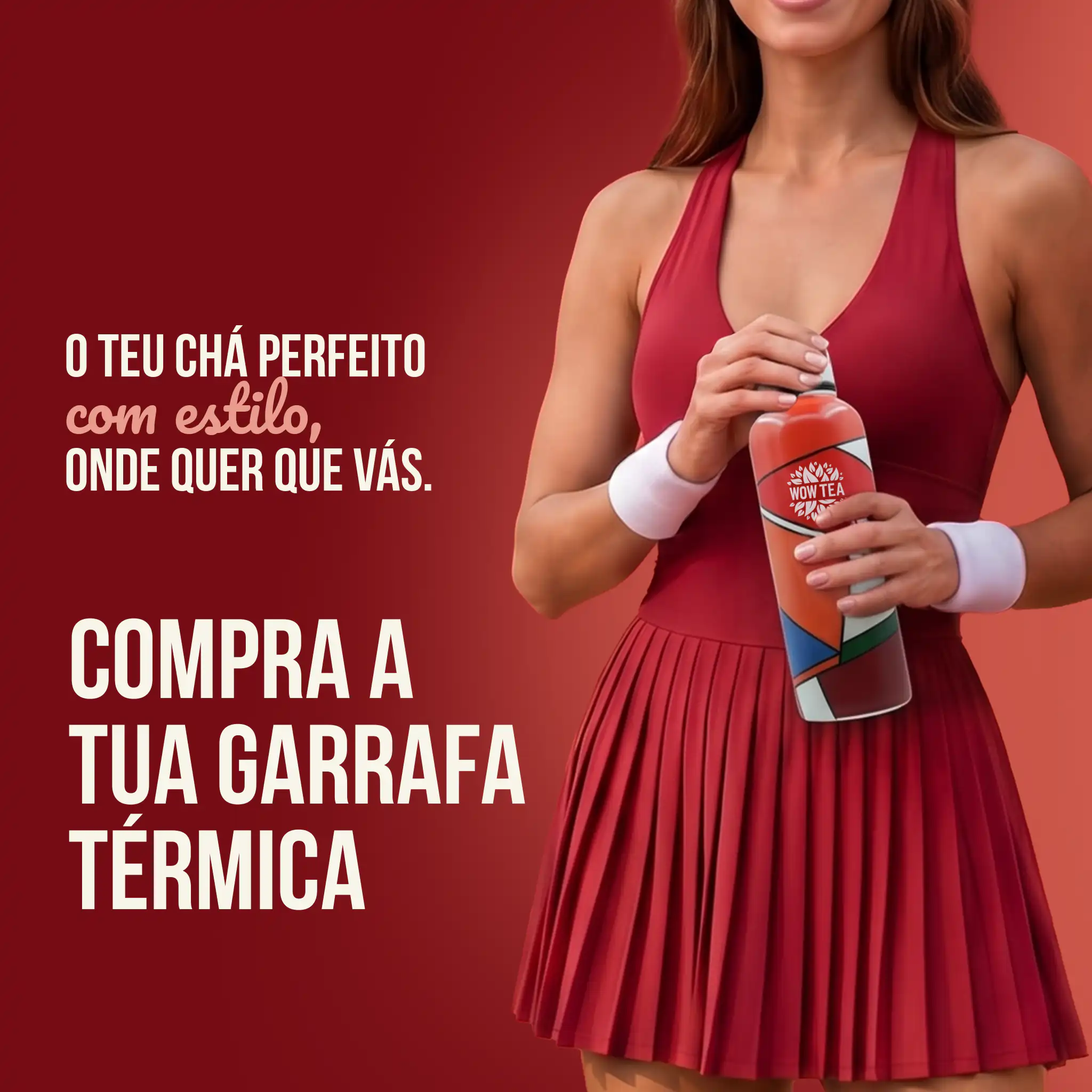 Garrafa térmica ARTea com infusor | WOW TEA ARTEA GALLERY BANNER8 PT