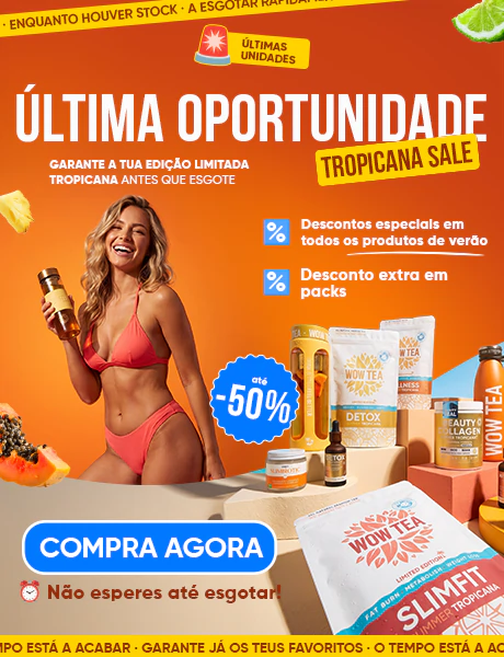 O começo | wow tea web index banner last chance summer tropicana sale 2026 m PT
