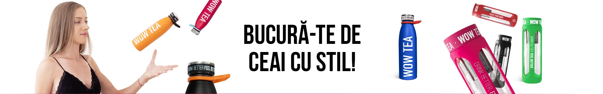 Sticle și termosuri pentru ceai