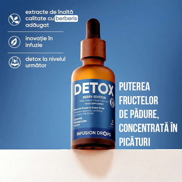 Berry Infusion Drops Collection | WOWTEA Detox Berry Infusion Drops PP Gallery 600x600 2 RO