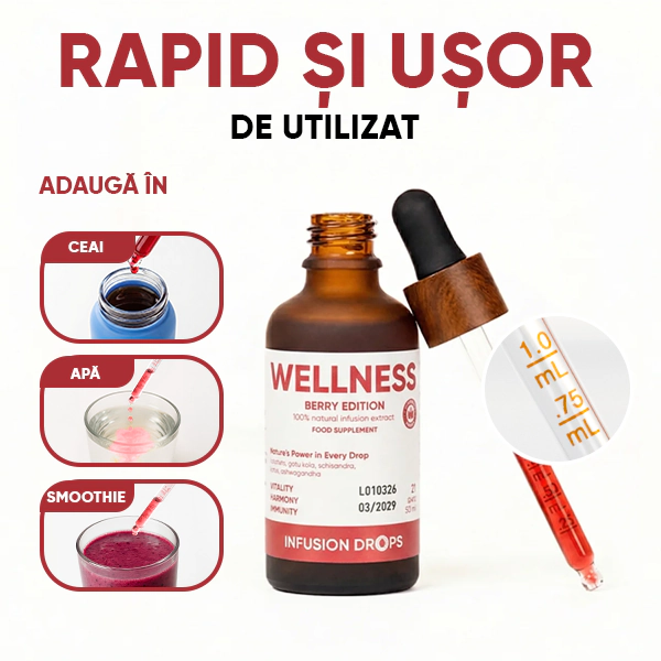 Berry Wellness Infusiоn Drops | WOWTEA Wellness Berry infusion drops PP Gallery 600x600 8 RO