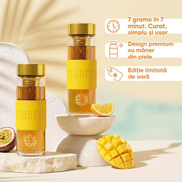 WOW-TEA-Stylish-Tropicana-Bottle-PP-Gallery-600x600-6-RO Sticla elegantă pentru ceai Tropicana | WOW TEA Stylish Tropicana Bottle PP Gallery 600x600 6 RO