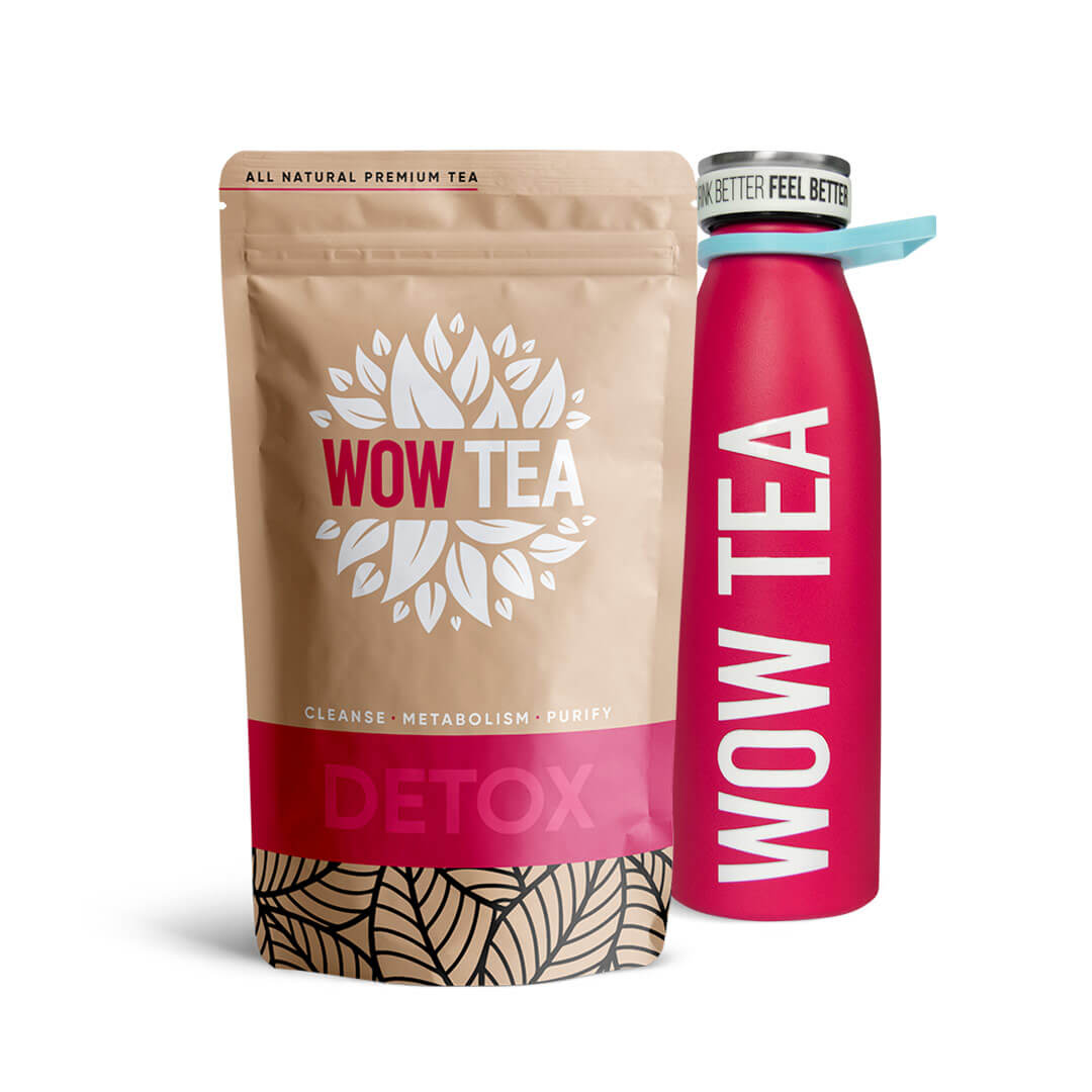 Renew Natural Pack | wow tea detoxpink thermos