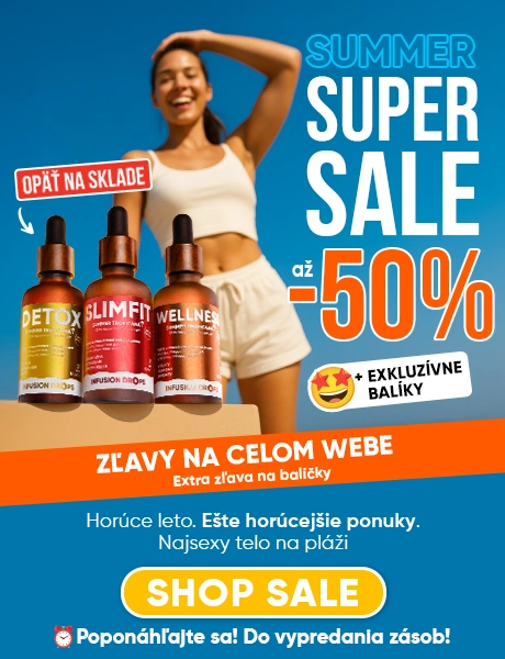 Začiatok | WOWTEA SUMMER SALE 2025 Infusion Drops Index Banner m SK