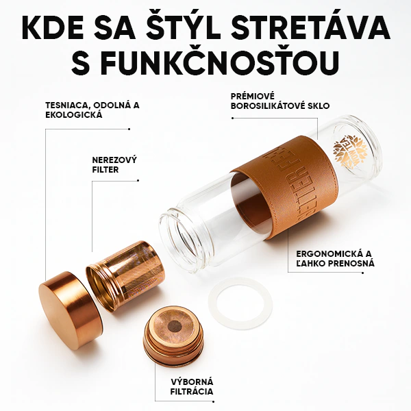 Štýlová fľaša na čaj | WOWTEA Cocoa Bottle PP Gallery 600x600 04export SK