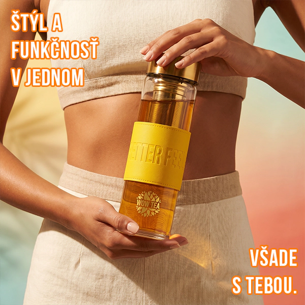 Štýlová čajová fľaša Tropicana | WOW TEA Stylish Tropicana Bottle PP Gallery 600x600 5 SK