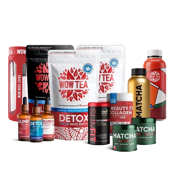 Complete Berry Collection | wow tea bundle with red bottle