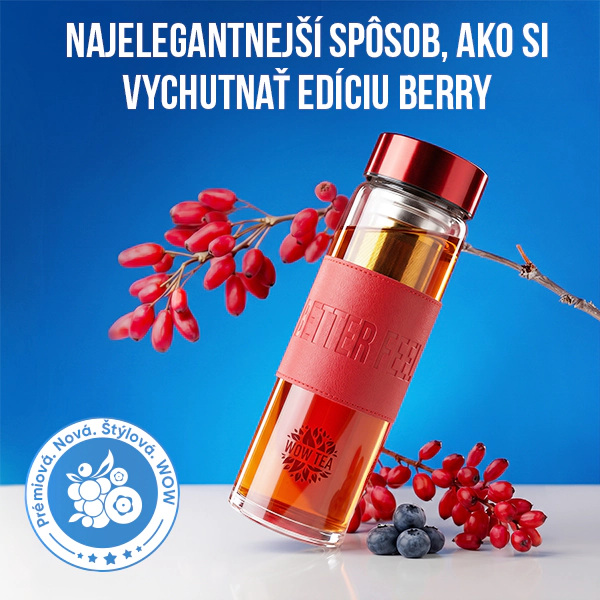 Štýlová Berry fľaša na čaj | WOW TEA NEW STYLISH BERRY BOTTLE GALLERY 1 SK 1
